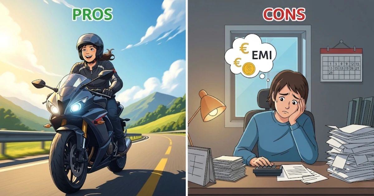 Pros and Cons of Bike loan