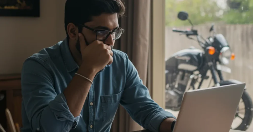 Job change effect on bike loan